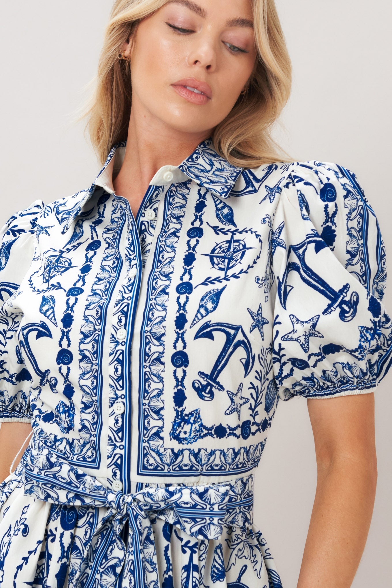 Island Woven Mini Dress