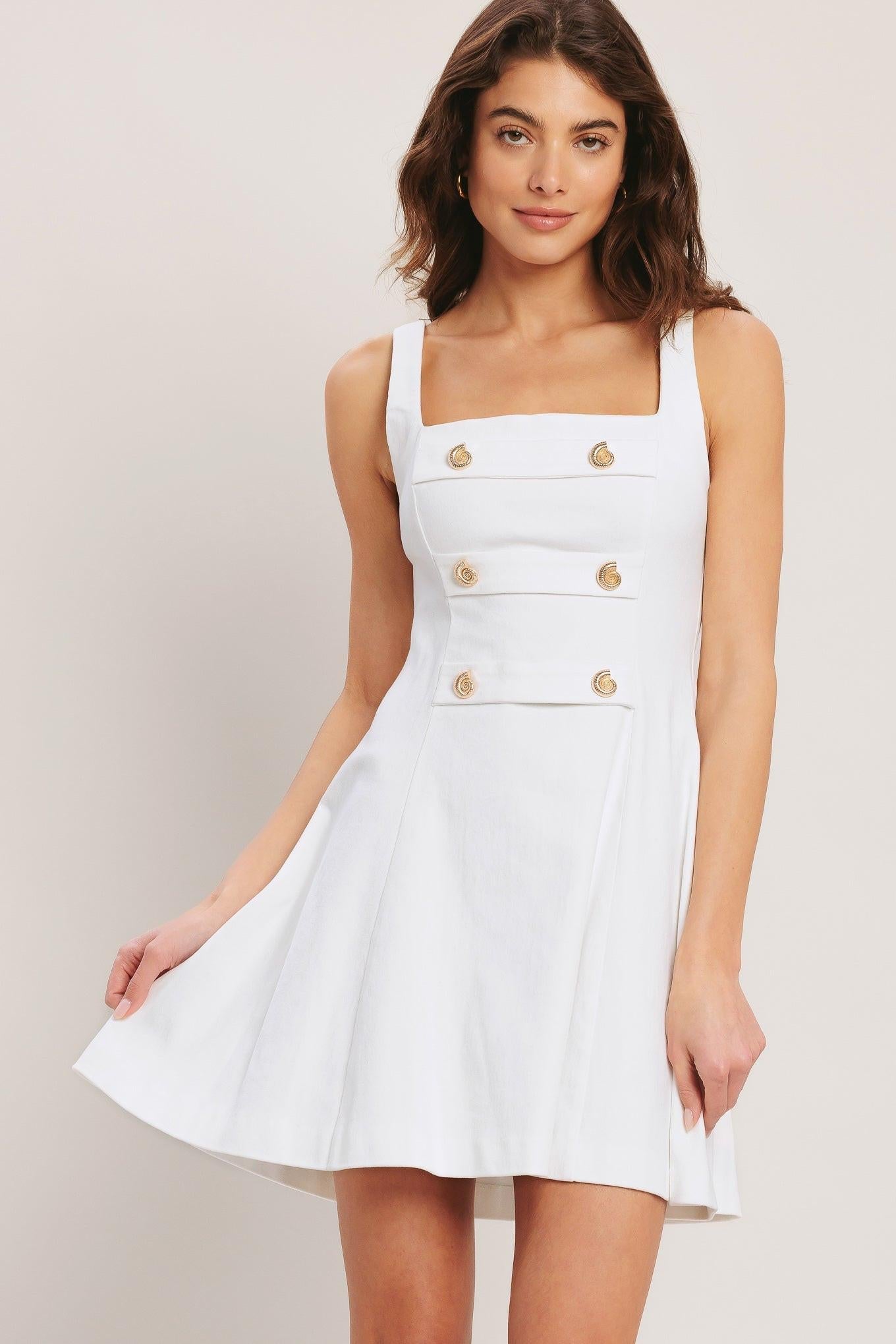 Chic Woven Mini Dress
