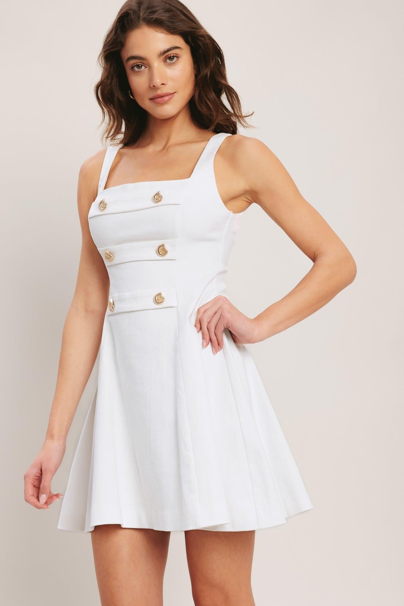 Chic Woven Mini Dress