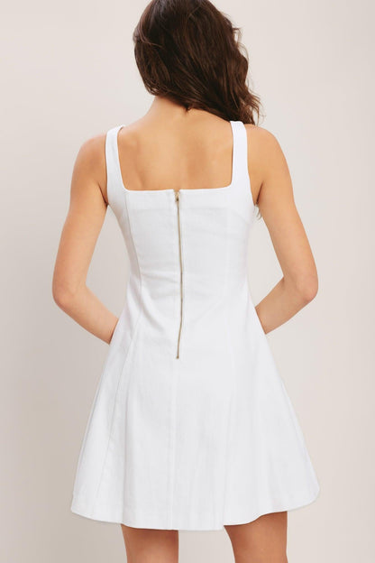 Chic Woven Mini Dress