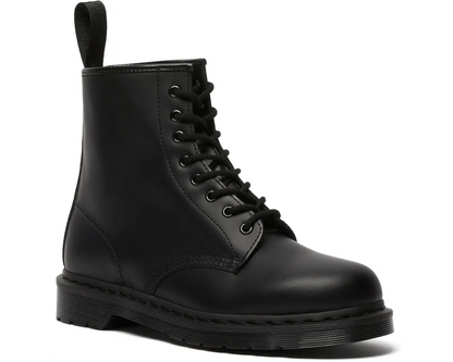 Dr. Martens Unisex 1460 Mono | Black Smooth (Last Call) M11/W12