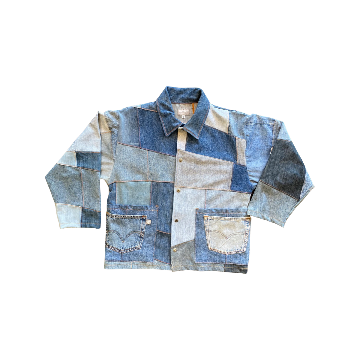 Multi Tonal Denim Jacket