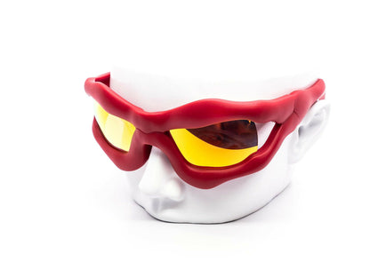 Oversized Slimer Mirror Sunglasses