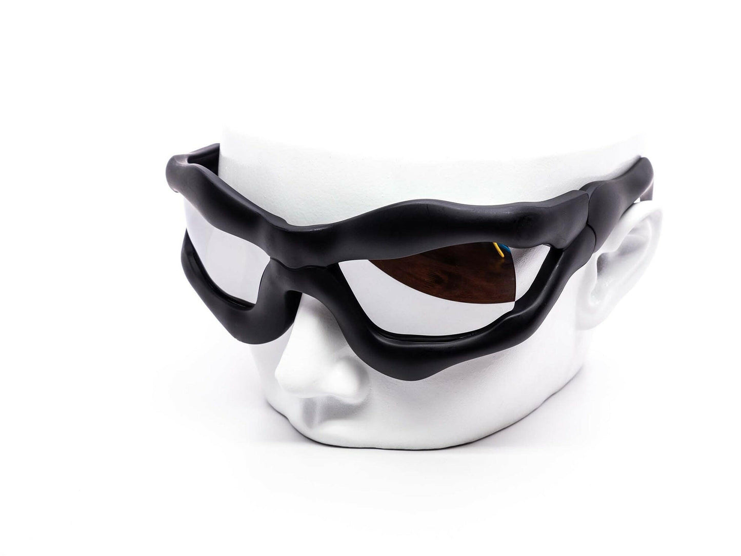 Oversized Slimer Mirror Sunglasses