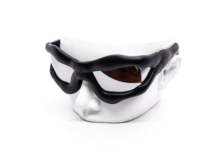 Oversized Slimer Mirror Sunglasses