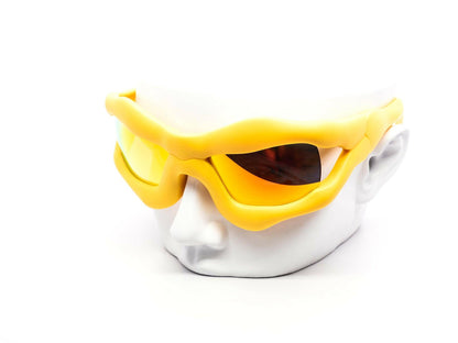Oversized Slimer Mirror Sunglasses