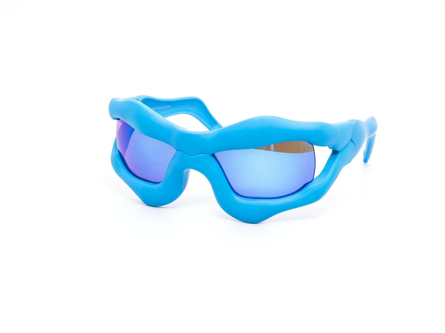 Oversized Slimer Mirror Sunglasses