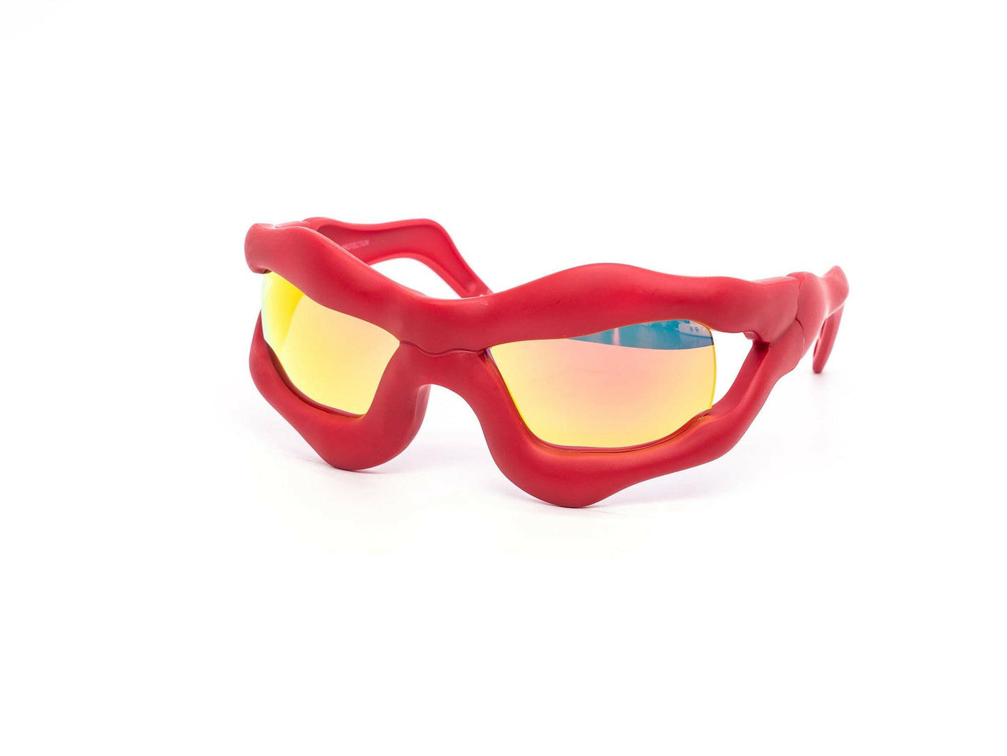 Oversized Slimer Mirror Sunglasses