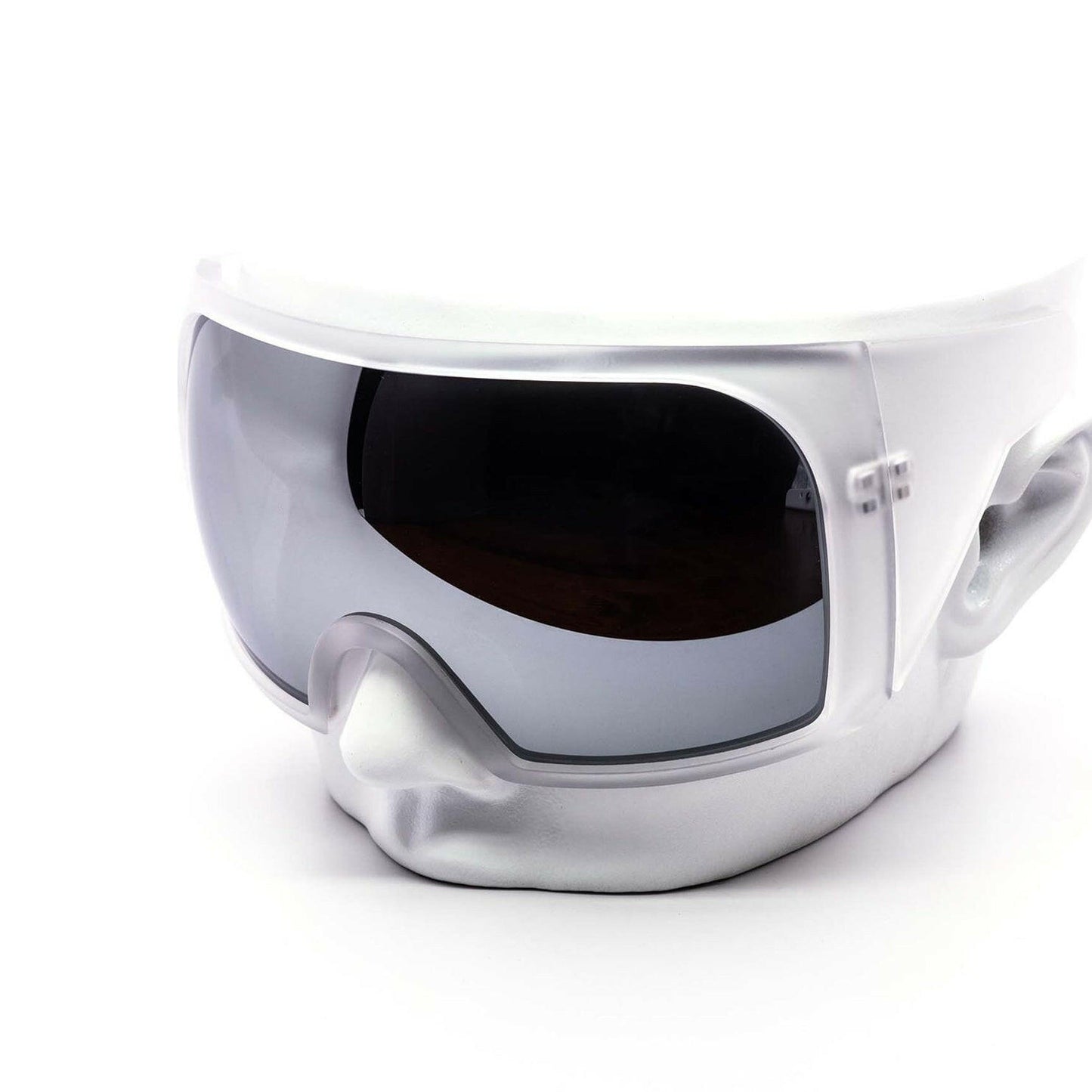 Oversized Shield Wrap-Around Sunglasses