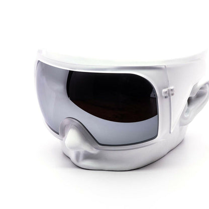Oversized Shield Wrap-Around Sunglasses