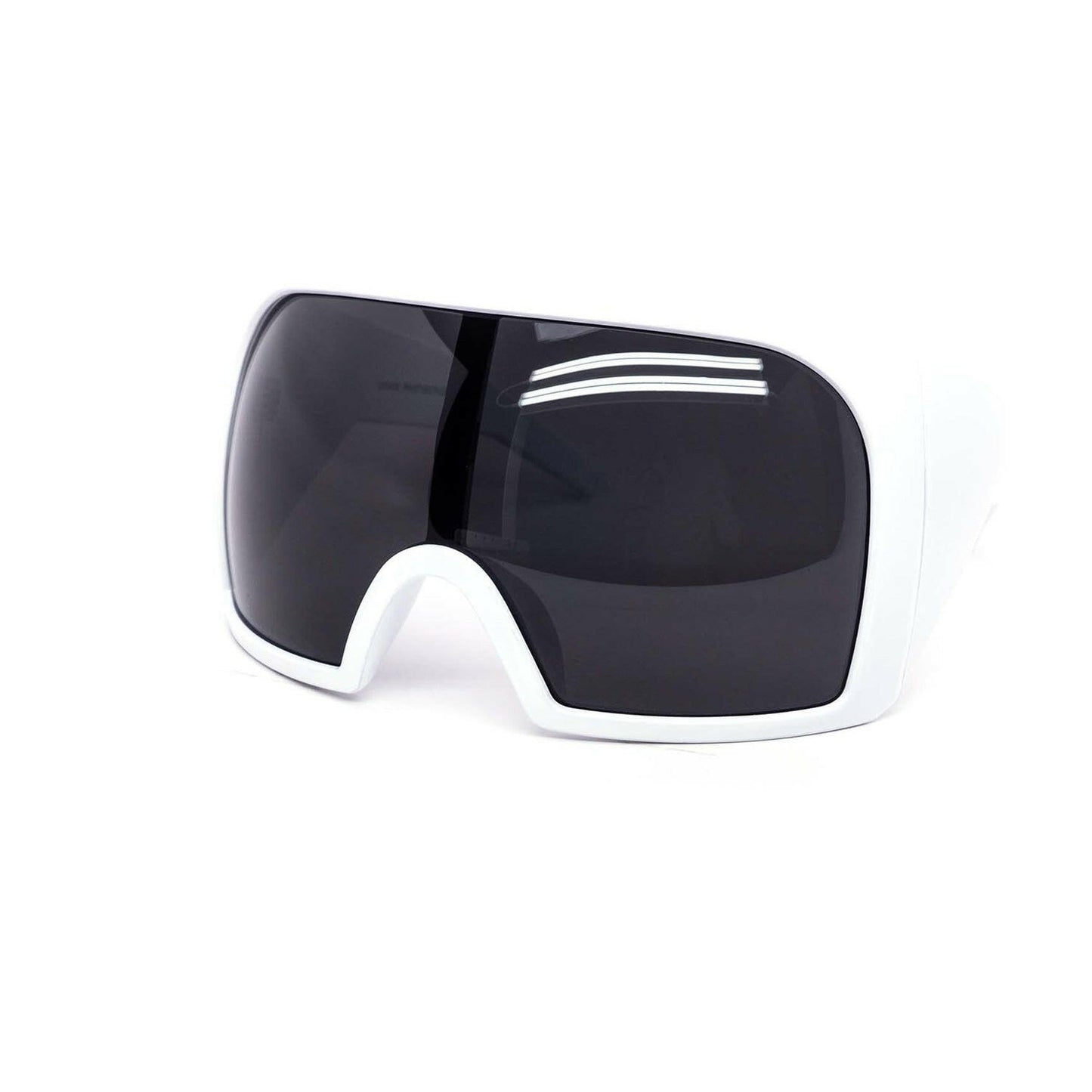 Oversized Shield Wrap-Around Sunglasses