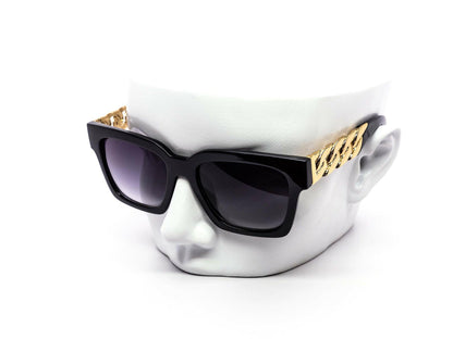 Minimalist Chunky Cuban Chain Sunglasses