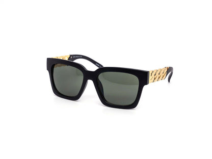 Minimalist Chunky Cuban Chain Sunglasses