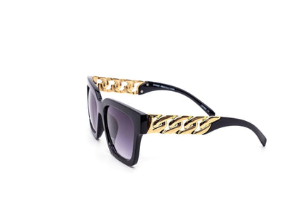 Minimalist Chunky Cuban Chain Sunglasses