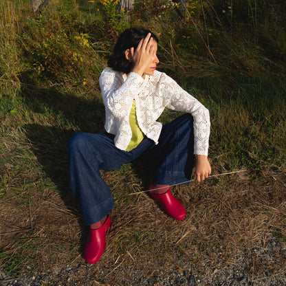 Calzuro Classic Without Holes Maroon