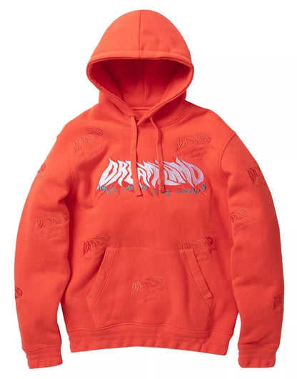 DreamLand Overwhelmed Salmon Sweat Suit Set