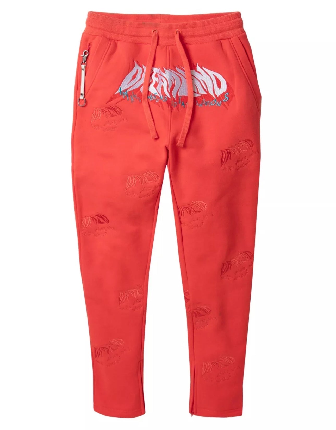 DreamLand Overwhelmed Salmon Sweat Suit Set