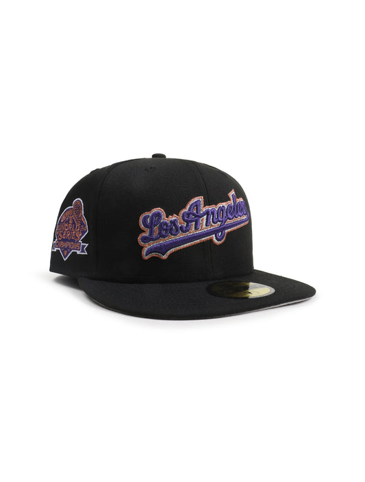 New Era 5950 World Series Champions Dodgers Hat | Black