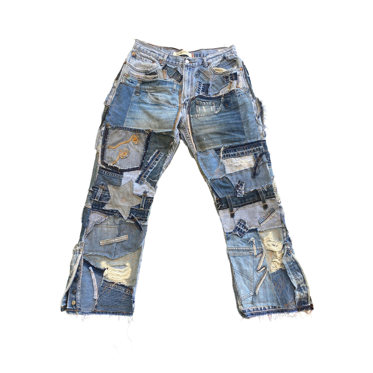 Patchwork Detail Denim / Random Selection
