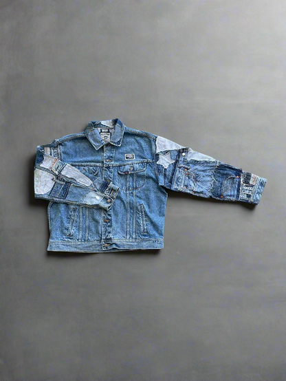 Patchwork Detail Denim Jacket