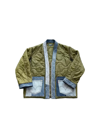 Shell Zip Up Kimono