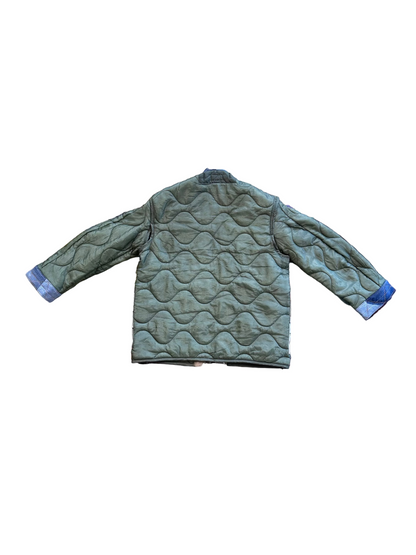 Choco Chip Camo Shell Zip Up Kimono