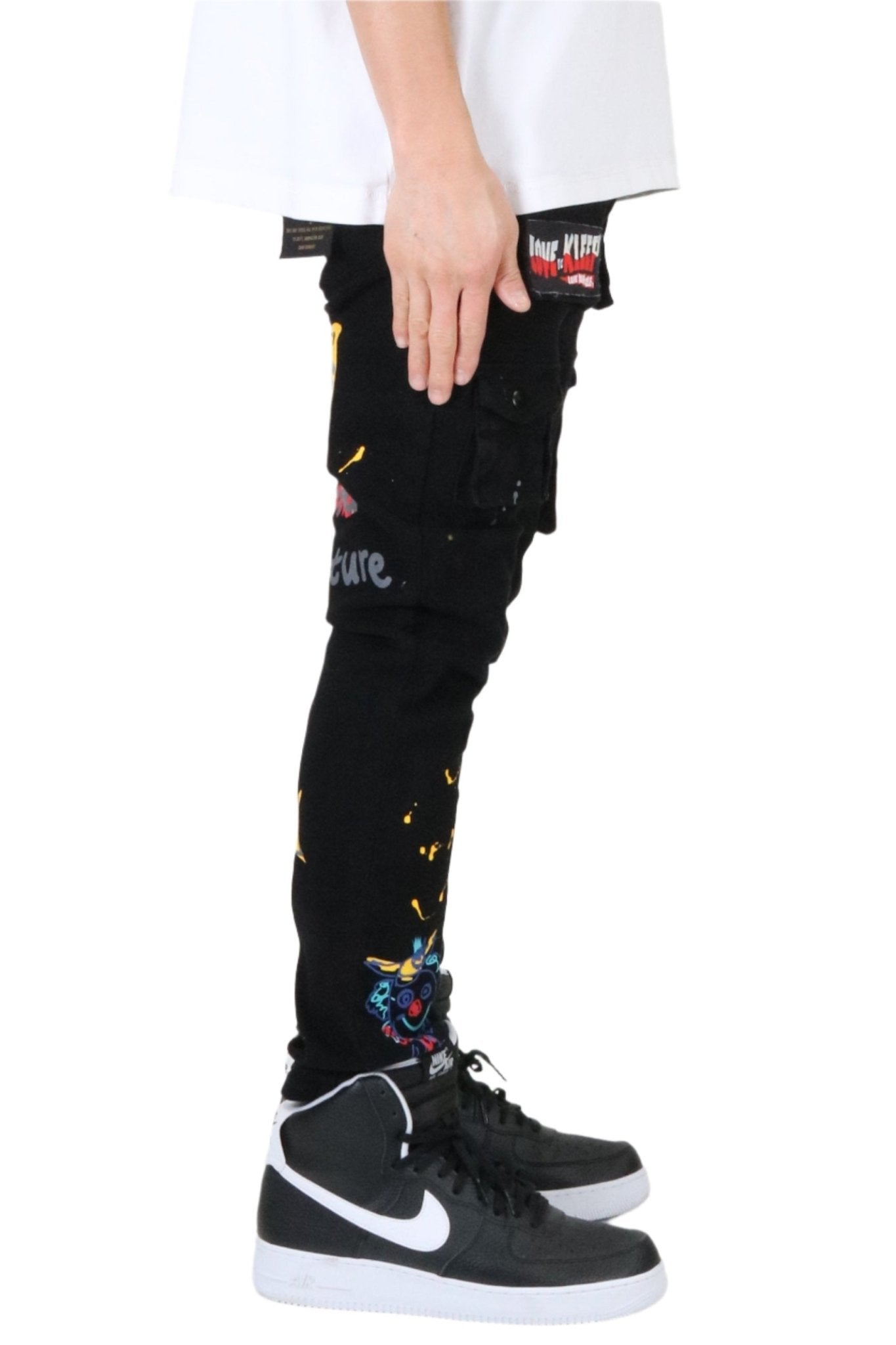 Napa Skinny Twill Cargo Pants