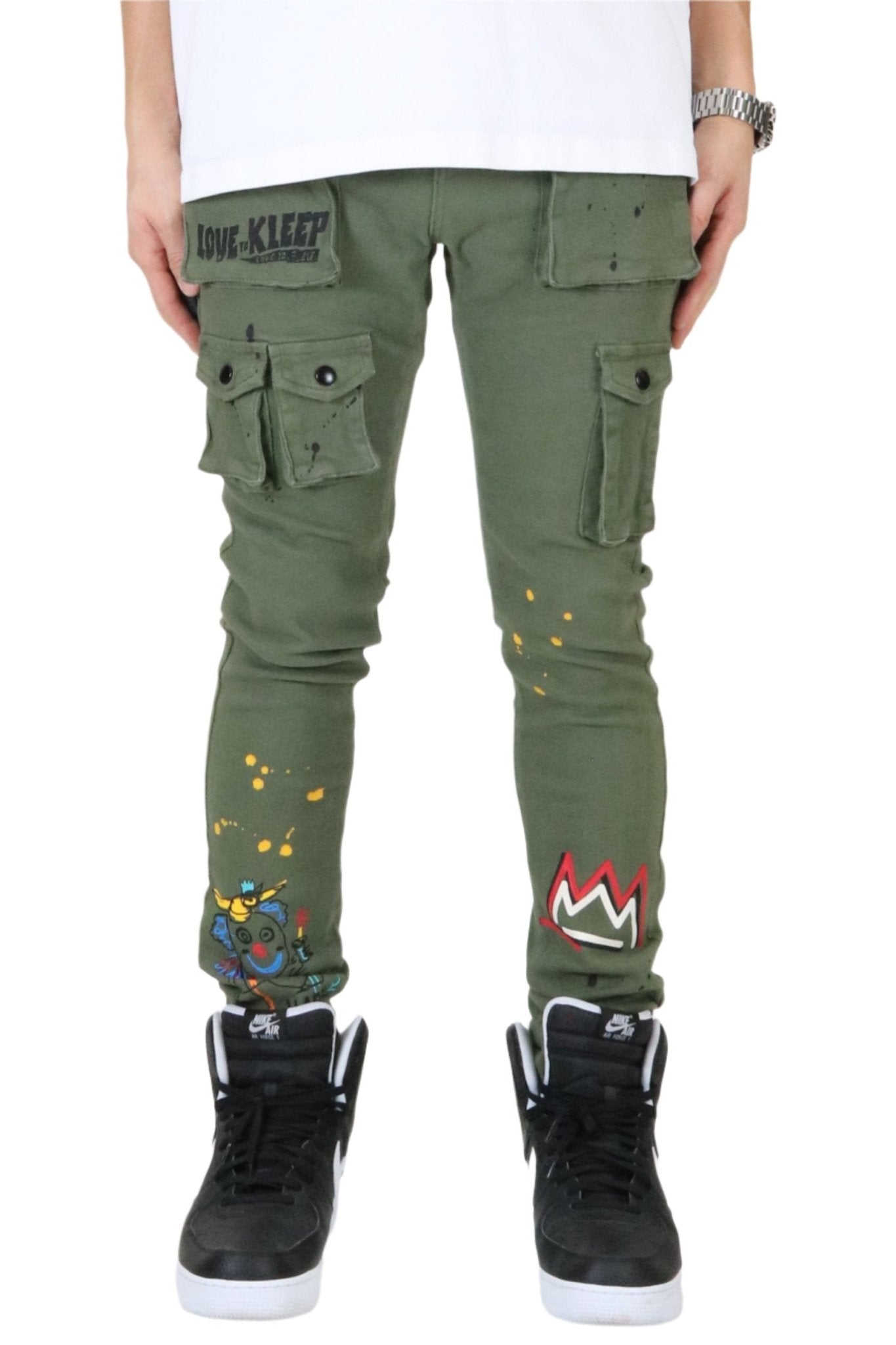 Jake Skinny Twill Cargo