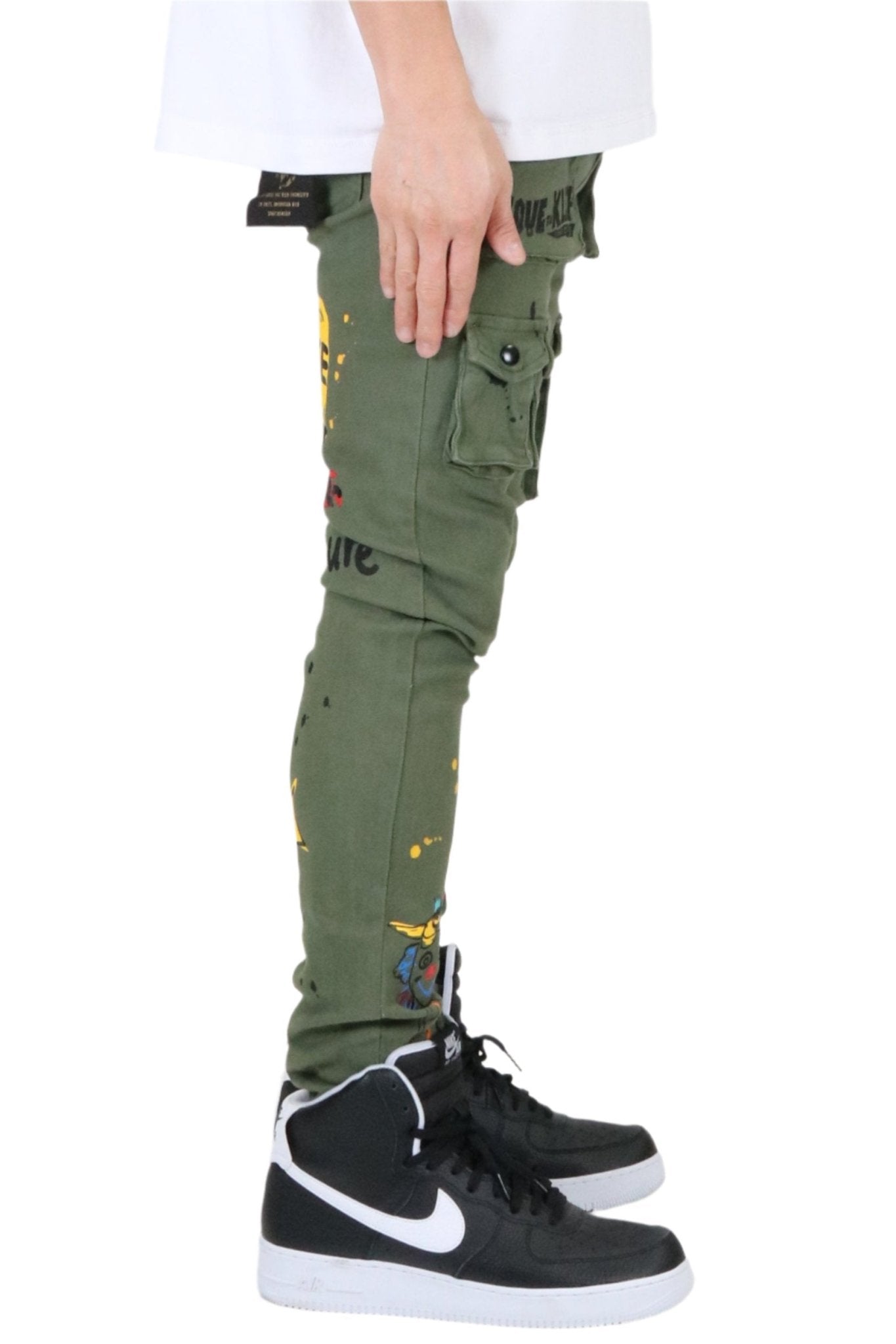 Jake Skinny Twill Cargo