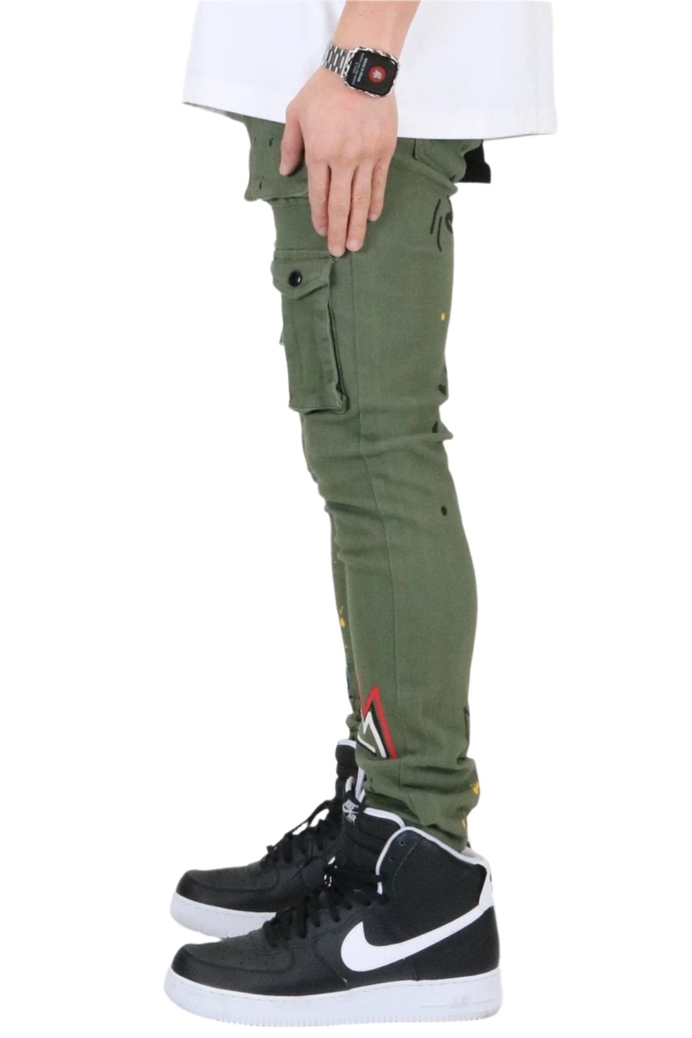 Jake Skinny Twill Cargo