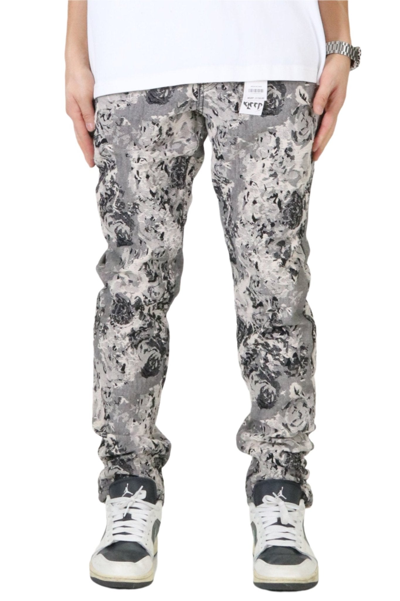 Vista Jacquard Denim Pants