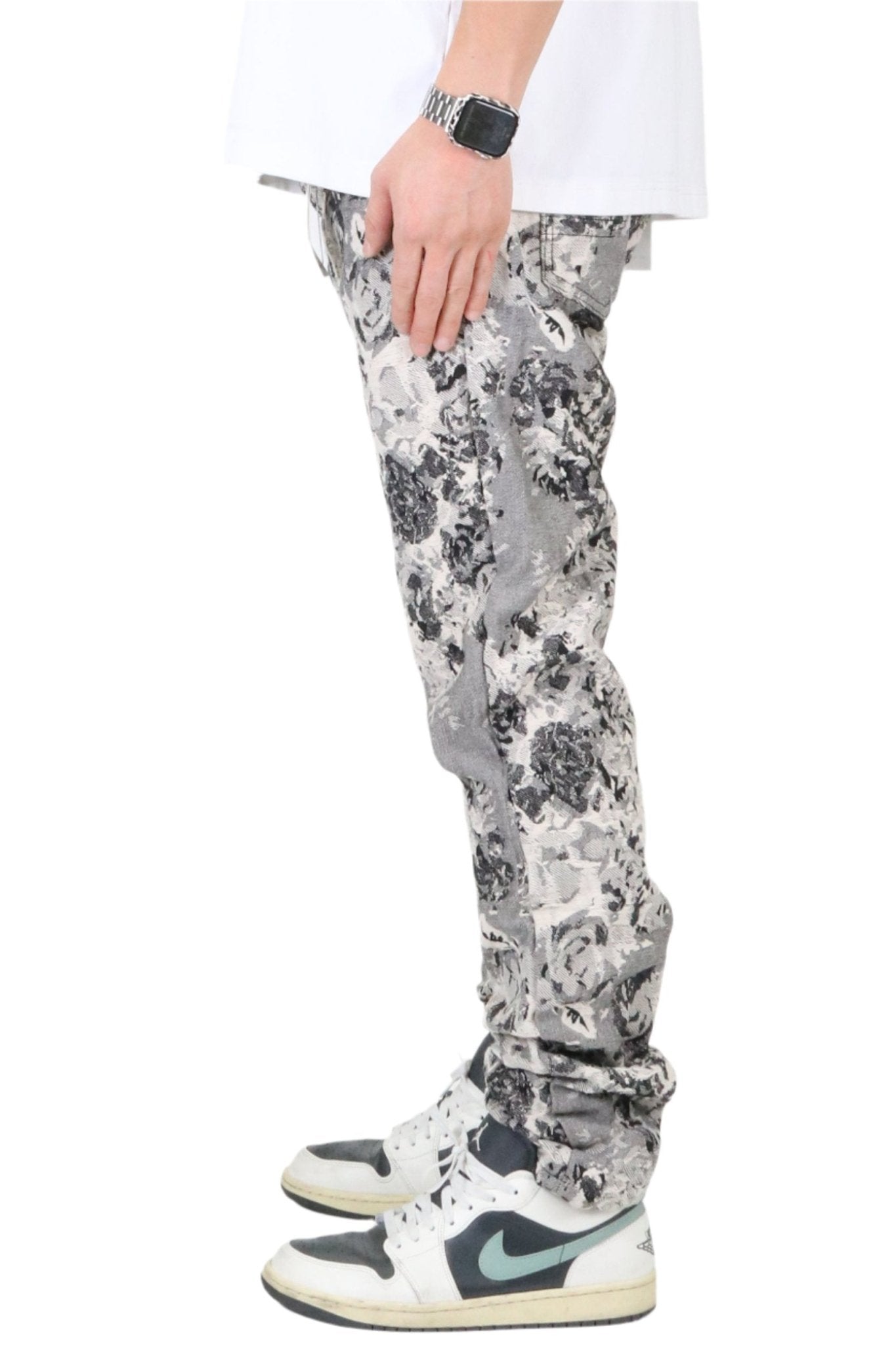 Vista Jacquard Denim Pants