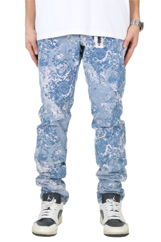 Flex Jacquard Slim Fit Denim