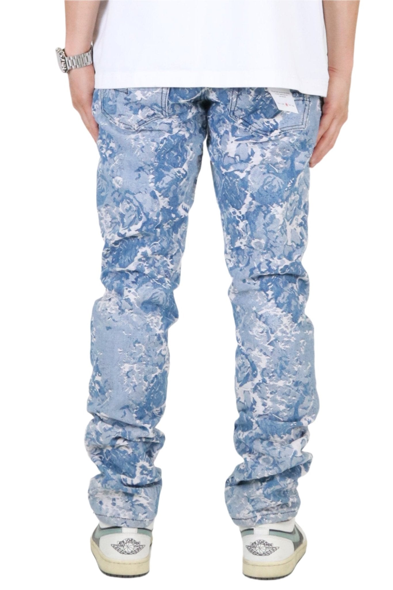Flex Jacquard Slim Fit Denim