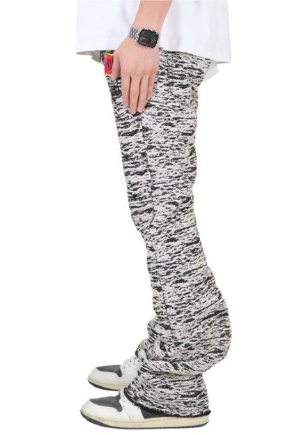 Kirk Jacquard Denim Pants | Stacked