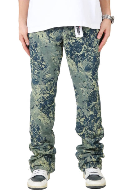 Robin Jacquard Stacked Denim