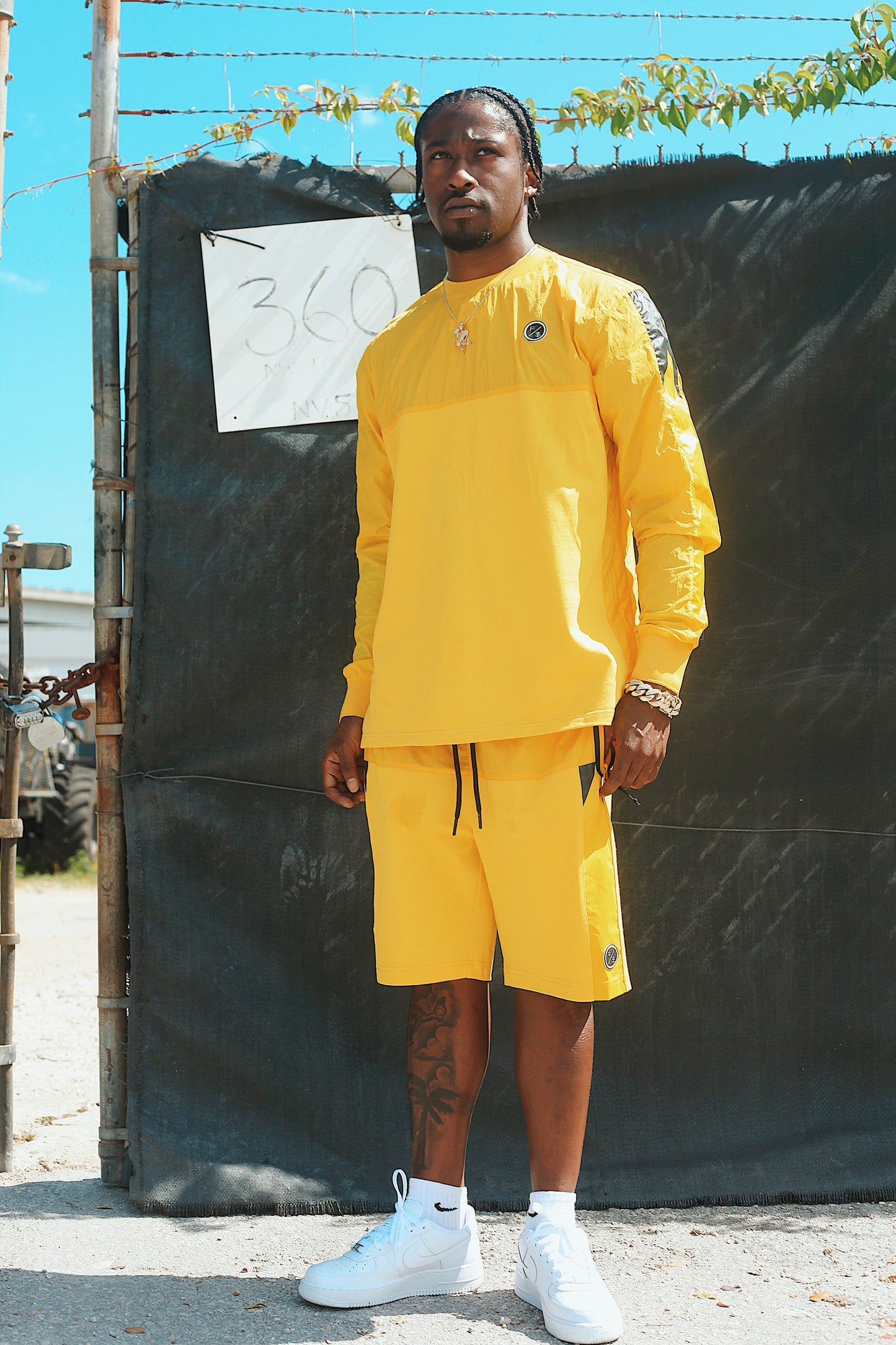 FS LEI$URE LS Pullover | Yellow