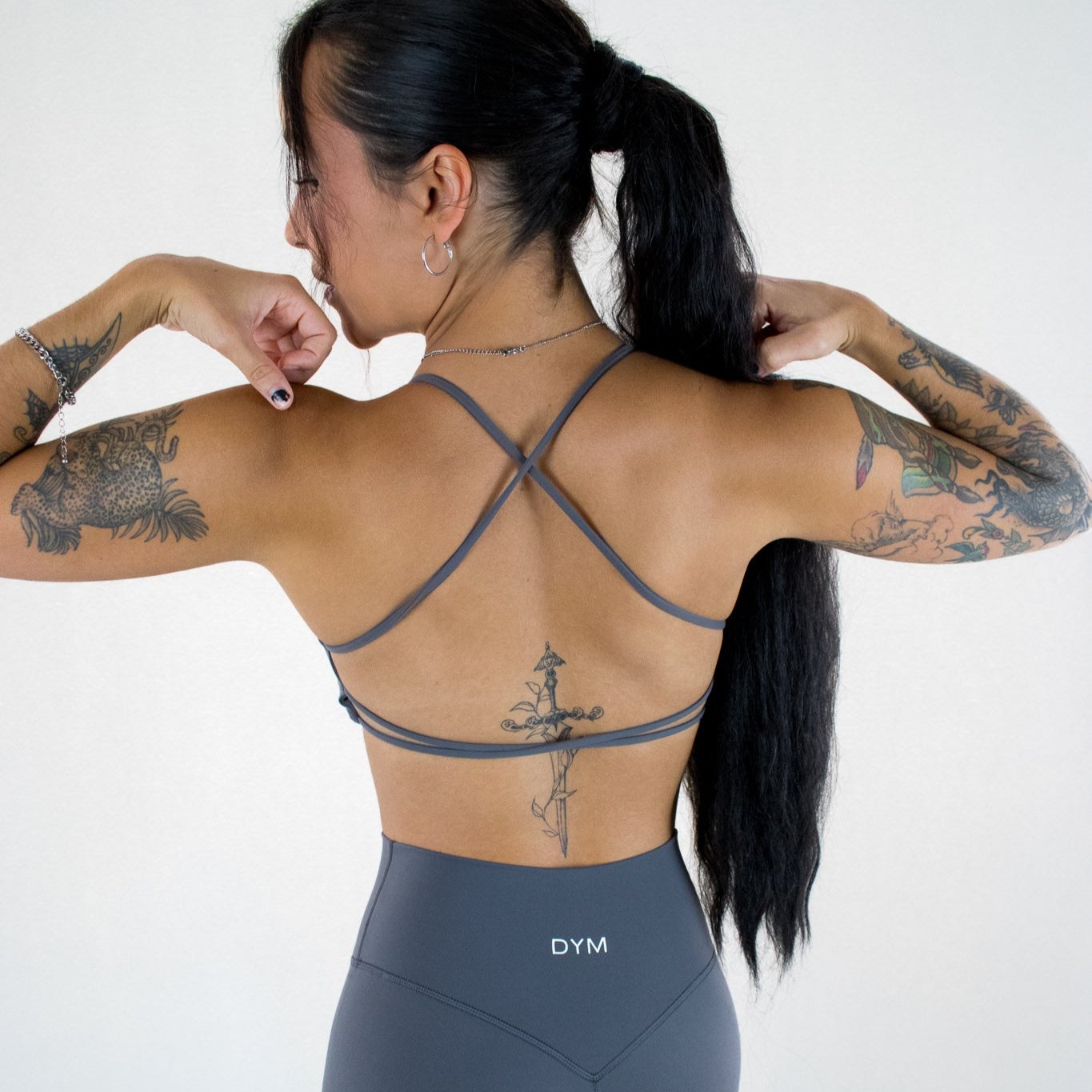 AIRE Ultra-Soft Open Back Bra | A-C Cup | Light Support