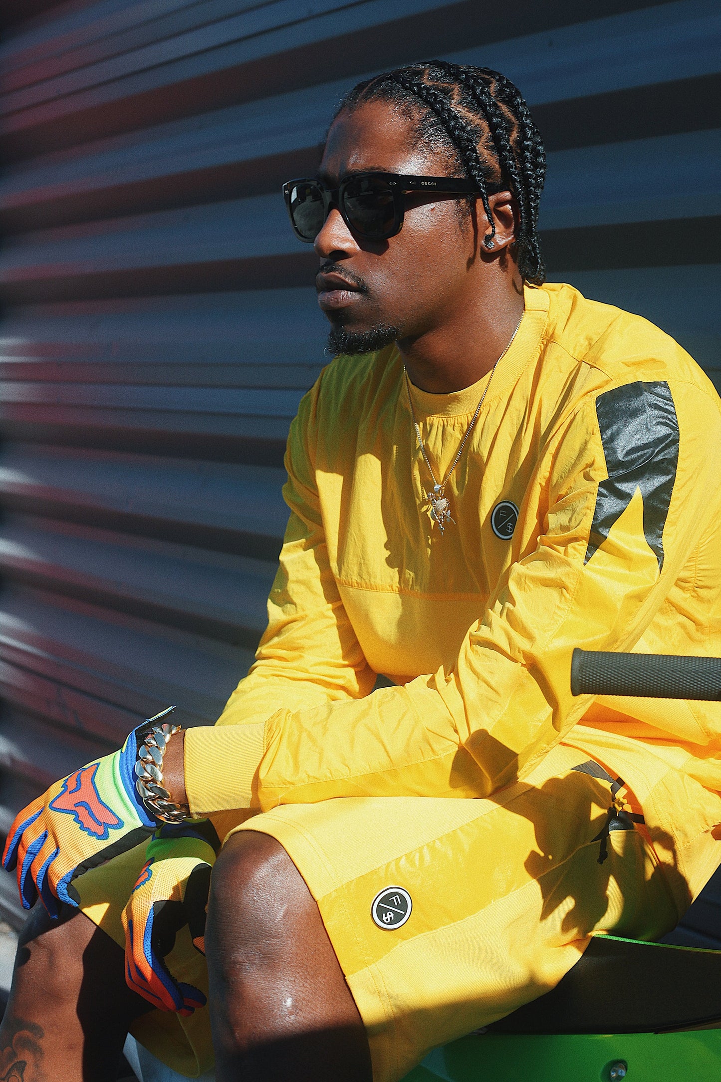 FS LEI$URE LS Pullover | Yellow