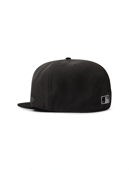 New Era 5950 Dodgers 40th Anniversary Patch Hat | Charcoal