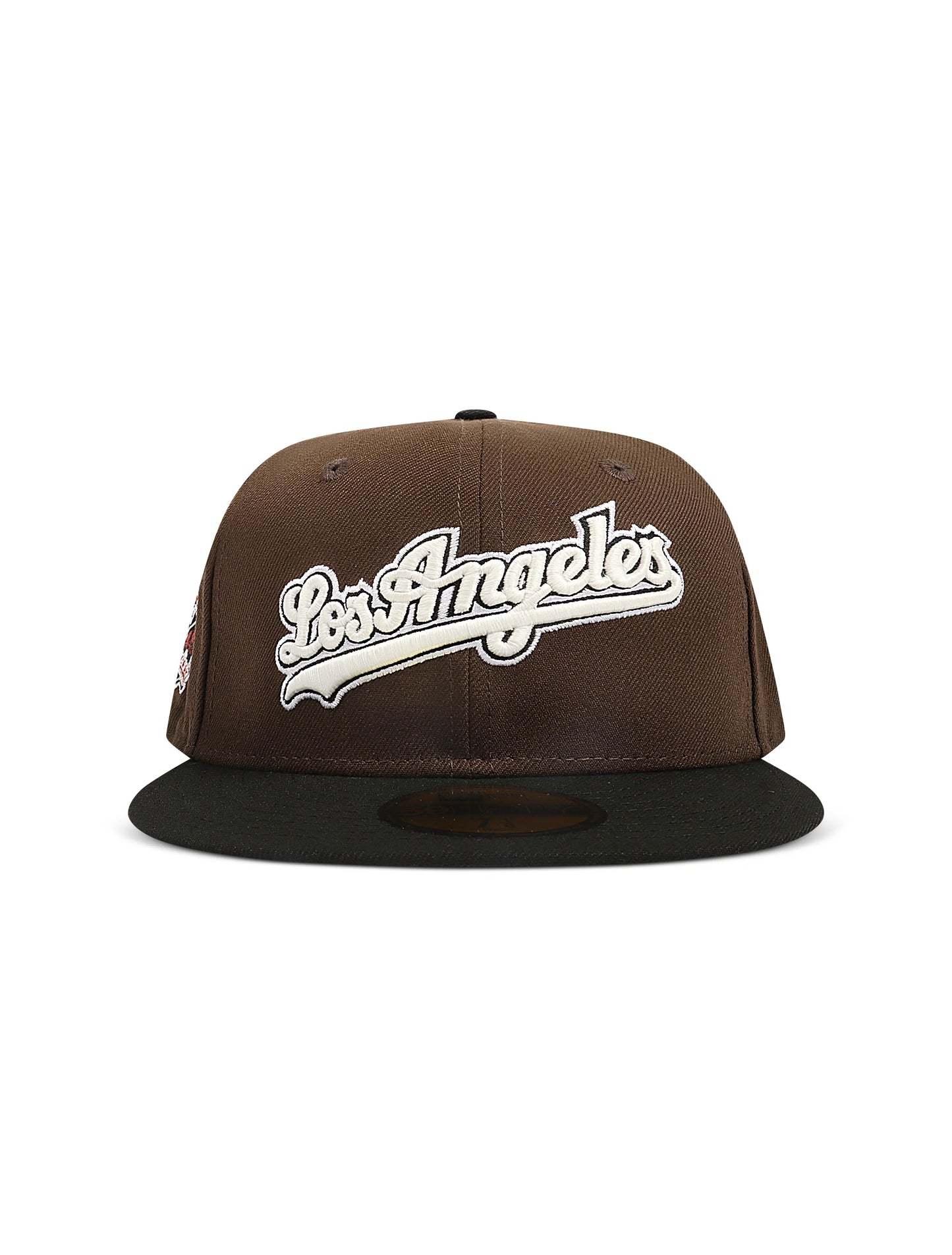 New Era 5950 Dodgers Glow in the Dark Hat | Brown/Black