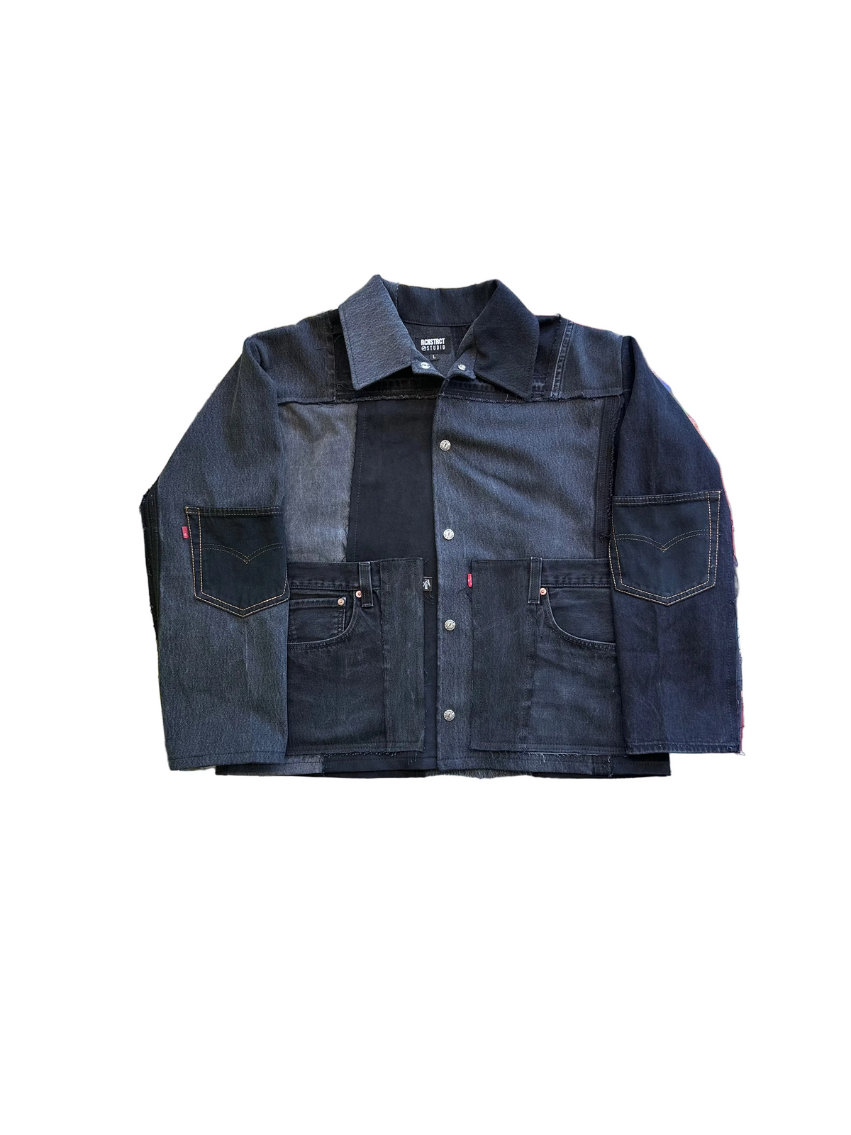 Dark Denim Pocket Jacket