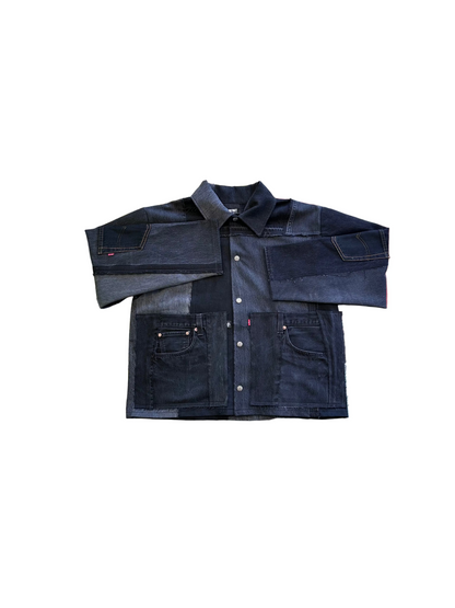 Dark Denim Pocket Jacket