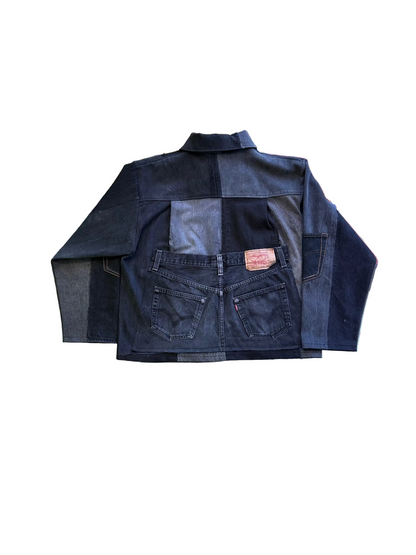 Dark Denim Pocket Jacket