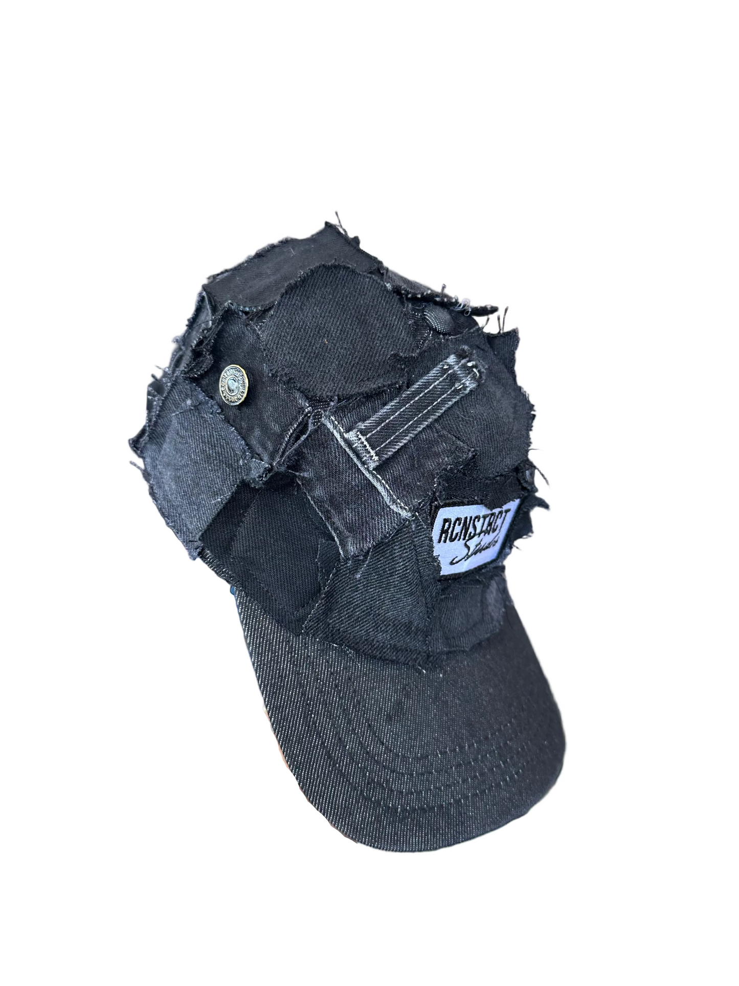 Detail Denim Cap - Dark Denim