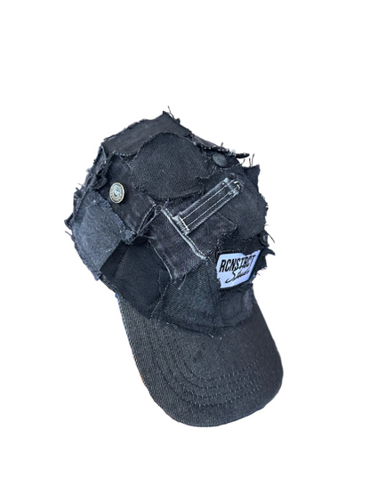 Detail Denim Cap - Dark Denim