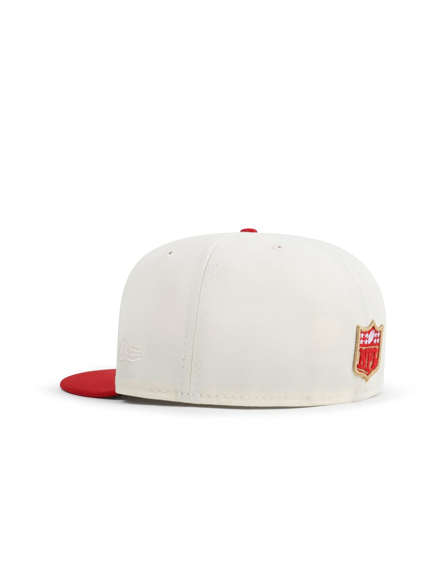 New Era 5950 San Francisco 49ers XXIII Super Bowl Patch Hat | Chrome/Red