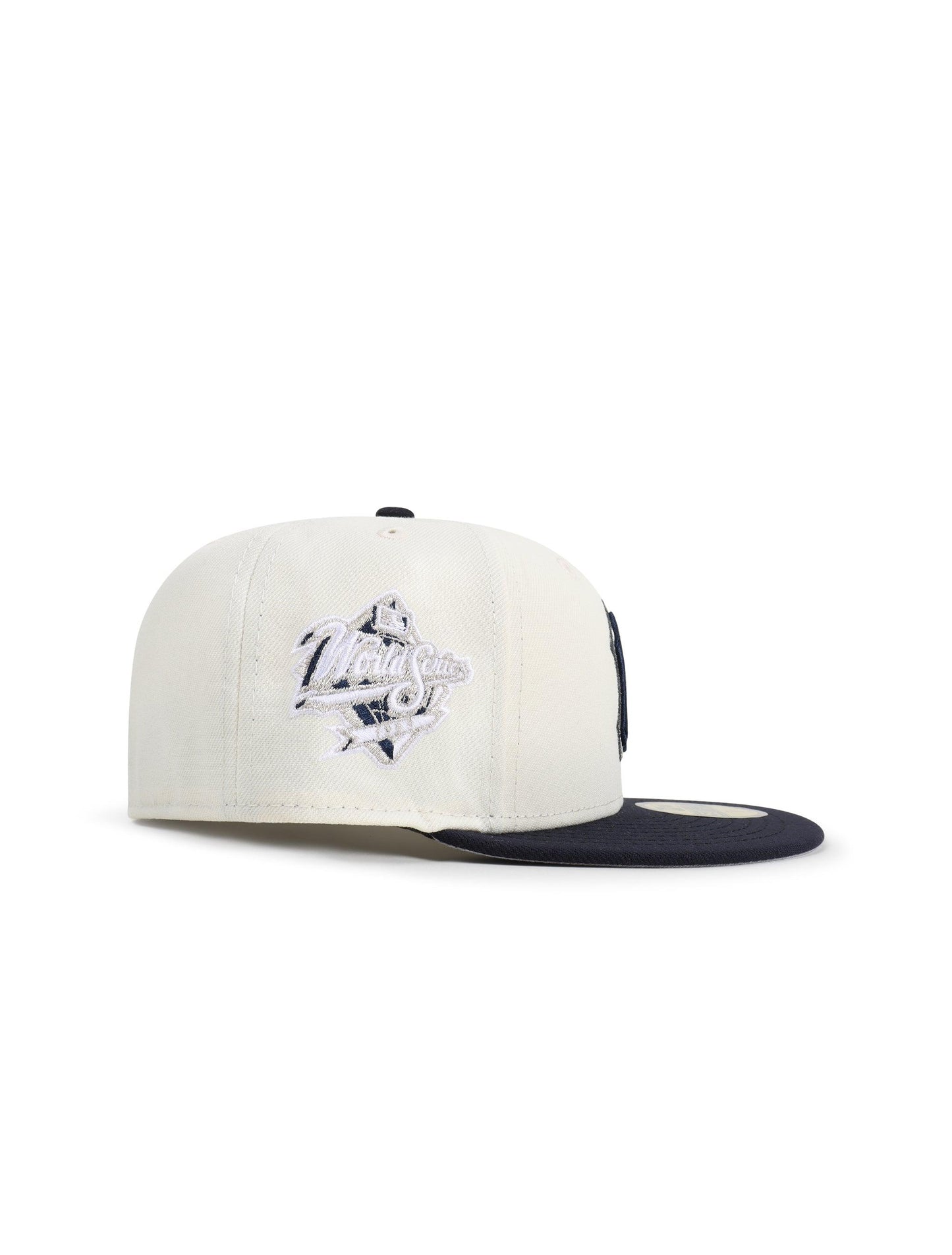 New York Yankees World Series Patch Hat | Chrome/Navy