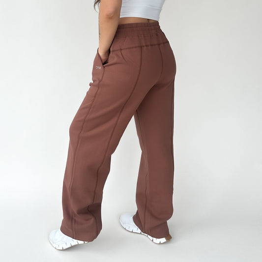 Relax Wide Leg Sweatpant w/ Cinch Drawstring