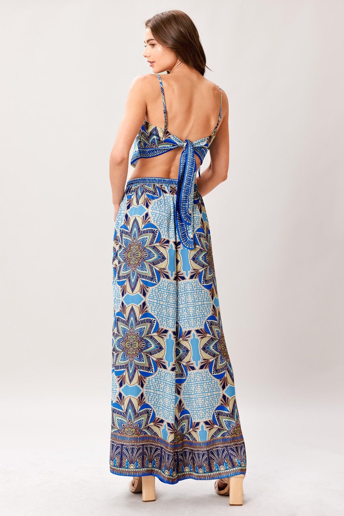 Azure Mandala Woven Set